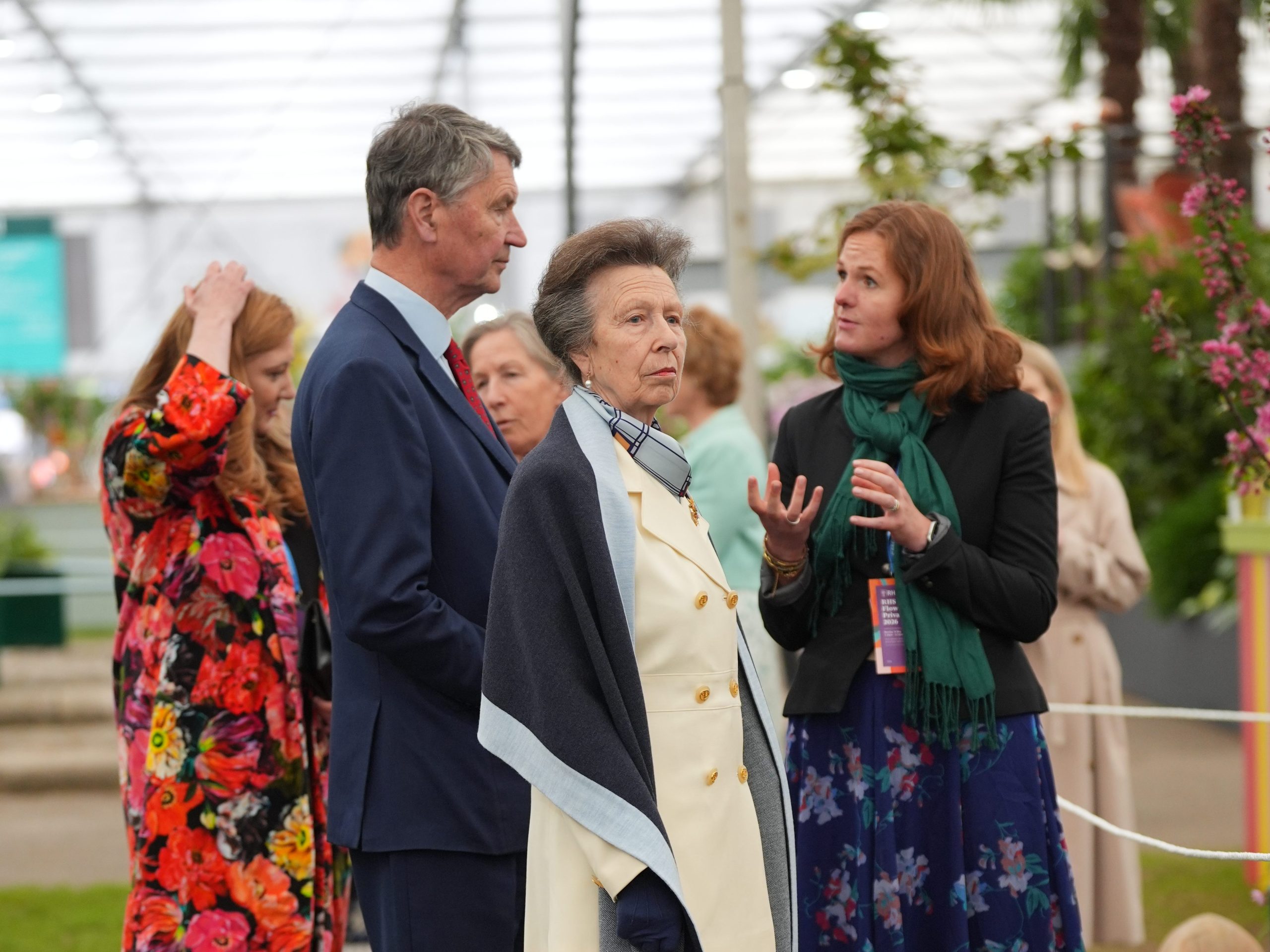 Anne, The Princess Royal during the press day ahead of the 2026 RHS Chelsea Flower Show ©&nbsp; Yui Mok - WPA Pool/Getty Images