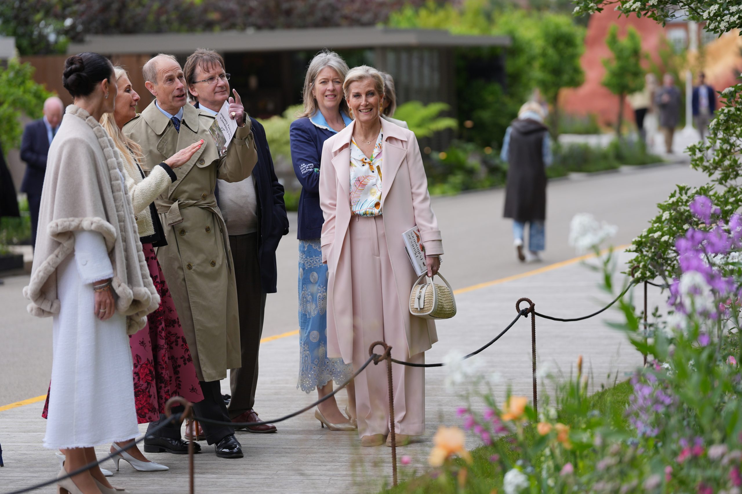 Prince Edward, Duke of Edinburgh and Sophie, Duchess of Edinburgh during the press day ahead of the 2026 RHS Chelsea Flower Show© Yui Mok - WPA Pool/Getty Images