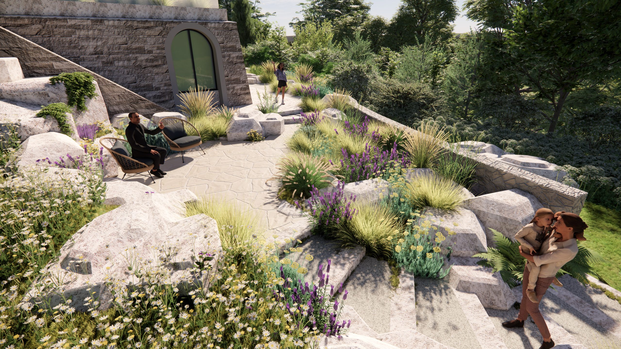 Garden design by Holly Birtles