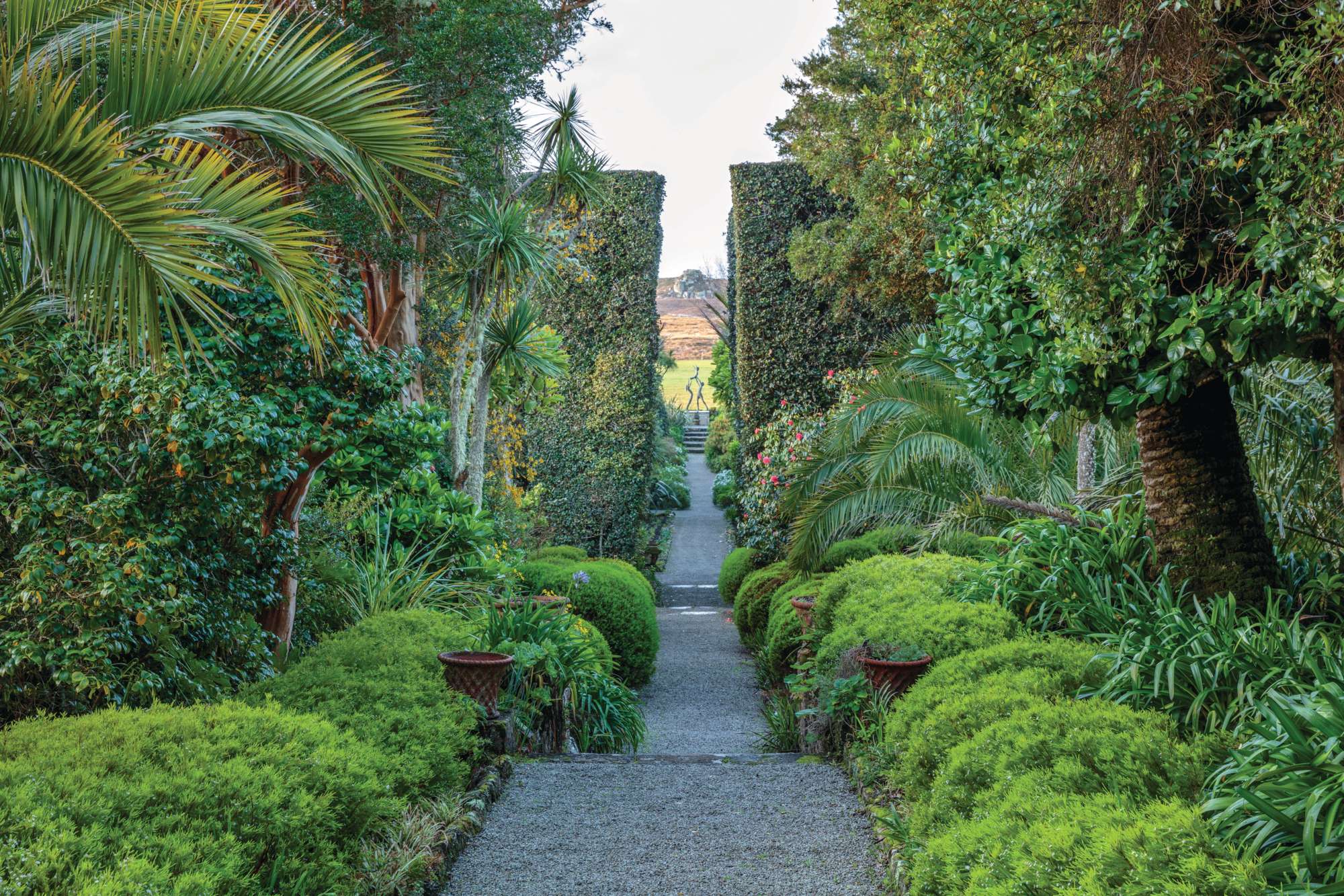 Pathway at Tresco Abbey Gardens