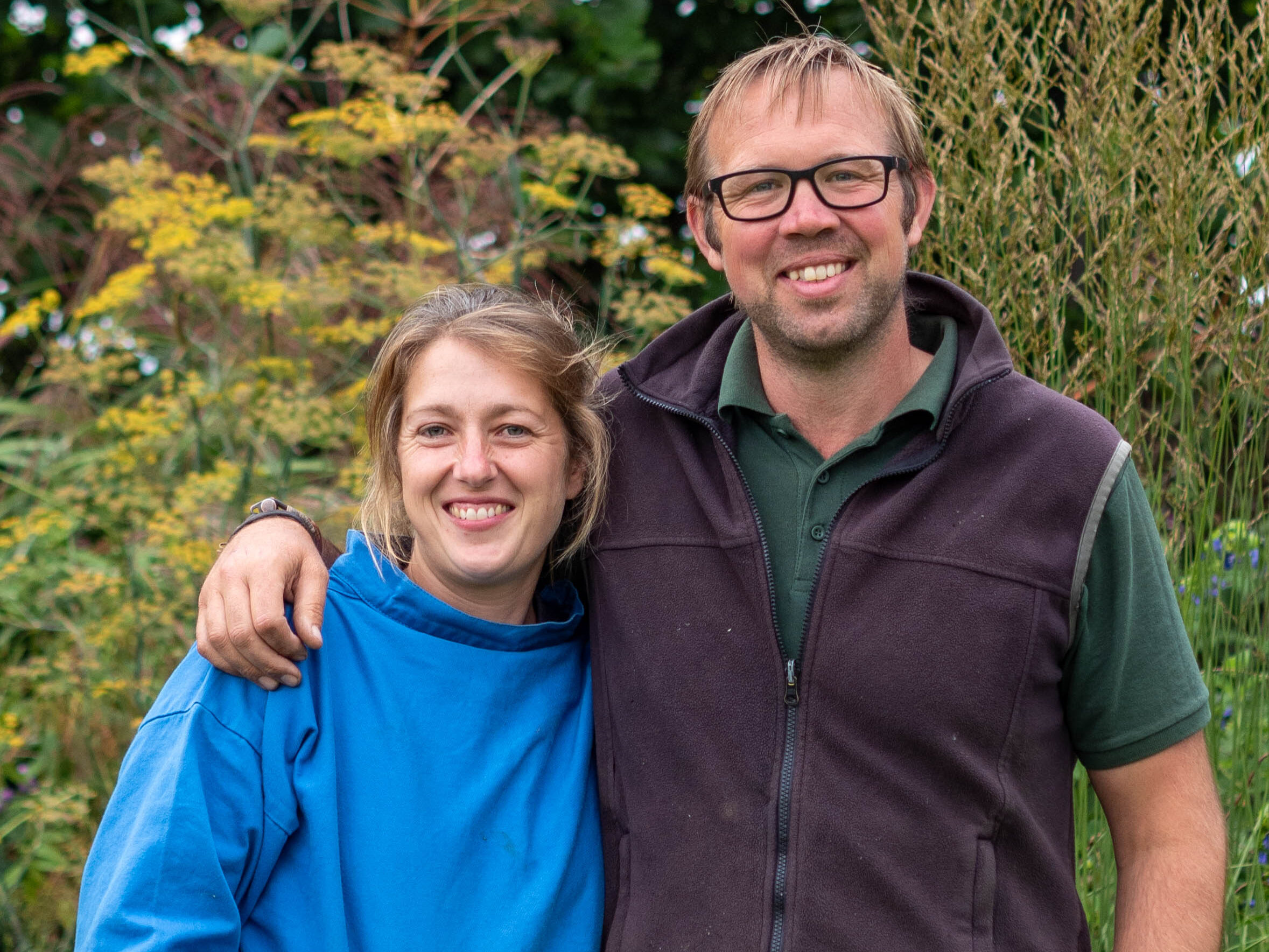 Steve and Louise from No Name Nursery