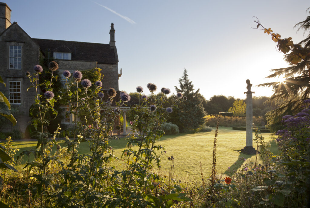 The Courts Garden, Wiltshire in August. The Courts Garden