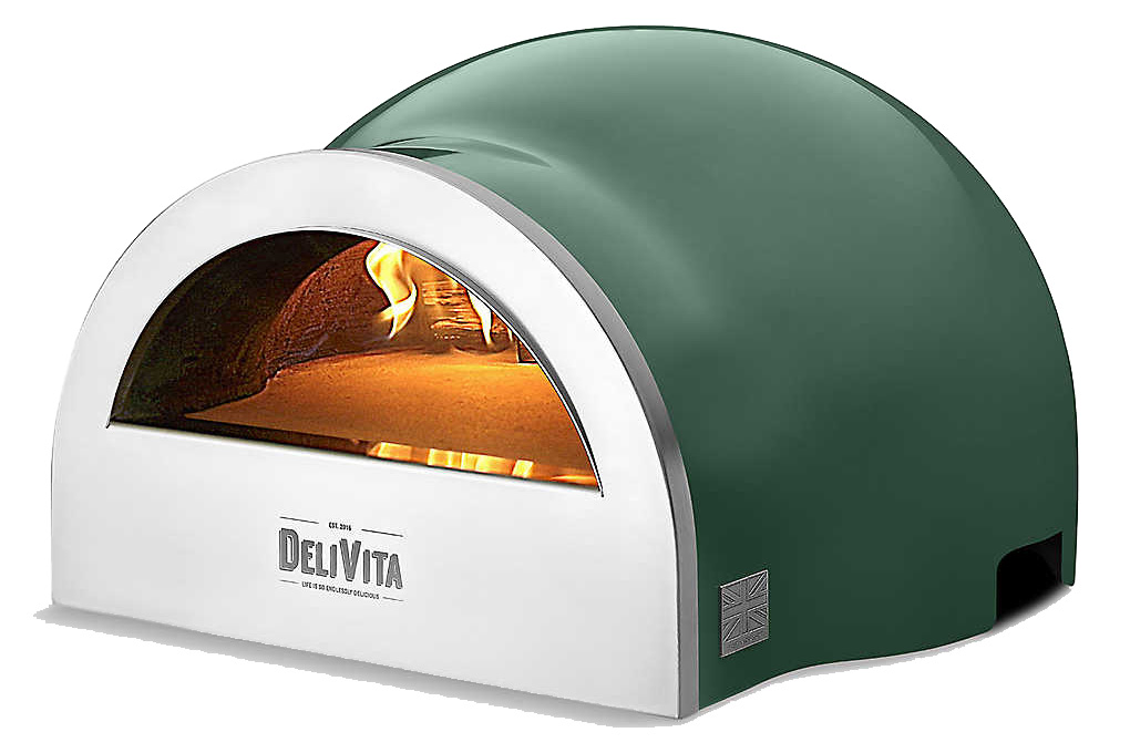 DeliVita pizza oven on a white background