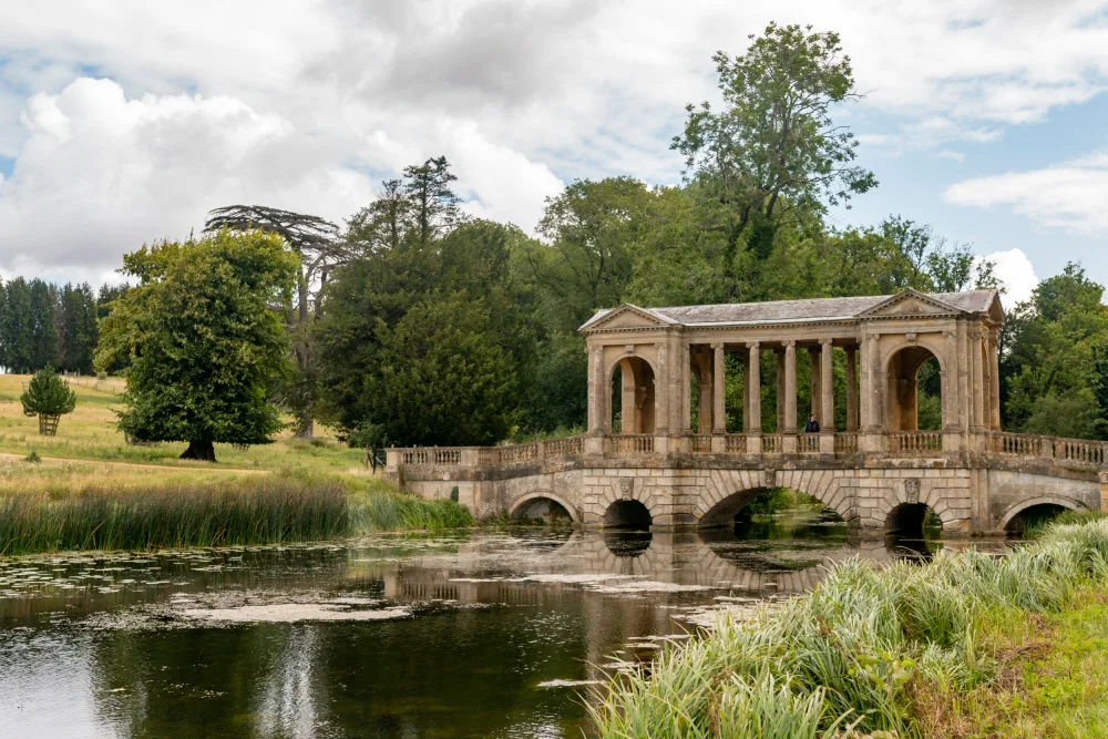 The Palladian Bridge at Stowe, Buckinghamshire The Palladian Bridge at Stowe, Buckinghamshire