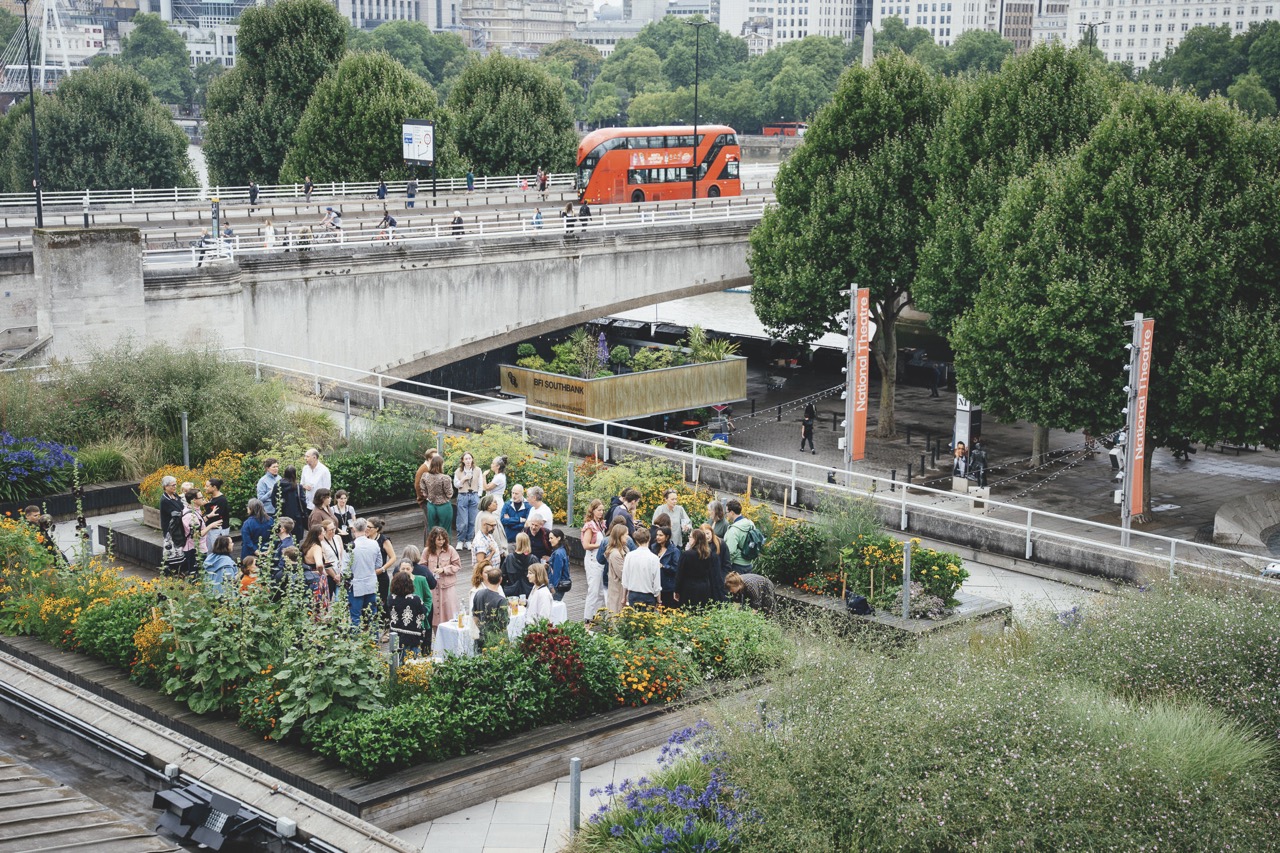 Natural Dye and Wellbeing Garden at the National Theatre
