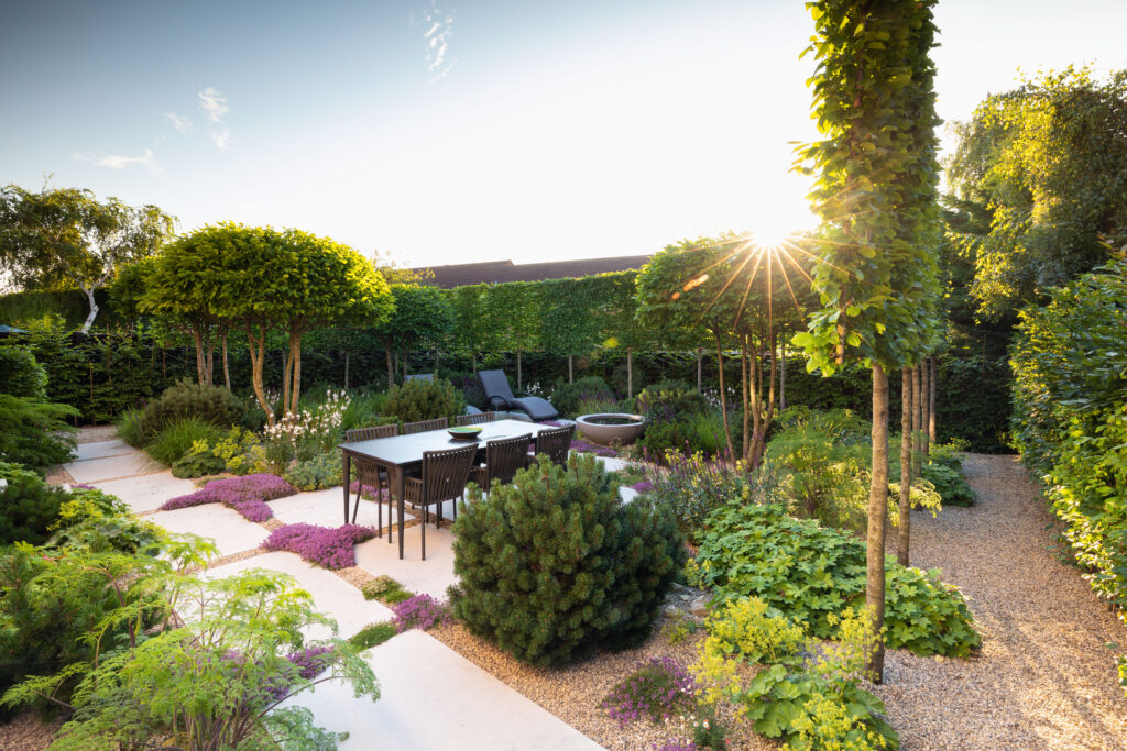 Garden designed by Colm Joseph A gravel garden designed by Colm Joseph